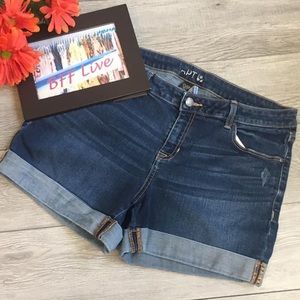 Apt 9 denim shorts